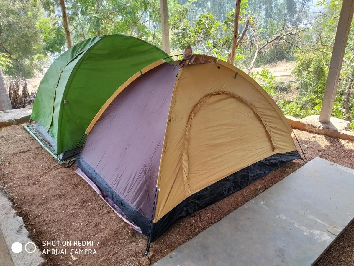 ホテルDrunken Monkey Camping Site ハンピ エクステリア 写真