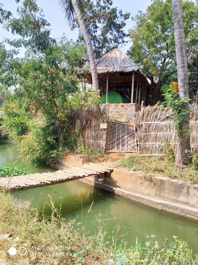 ホテルDrunken Monkey Camping Site ハンピ エクステリア 写真