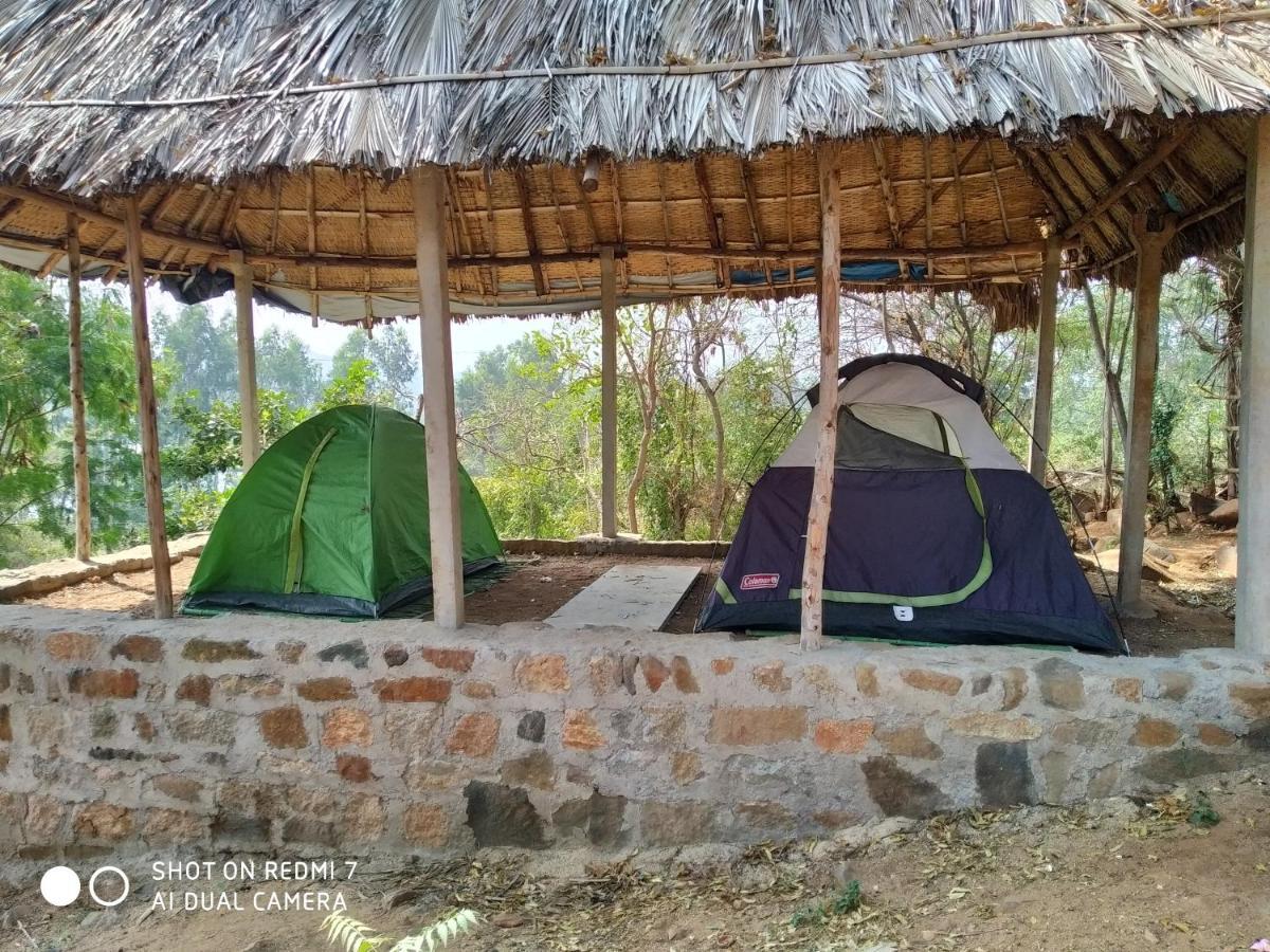 ホテルDrunken Monkey Camping Site ハンピ エクステリア 写真