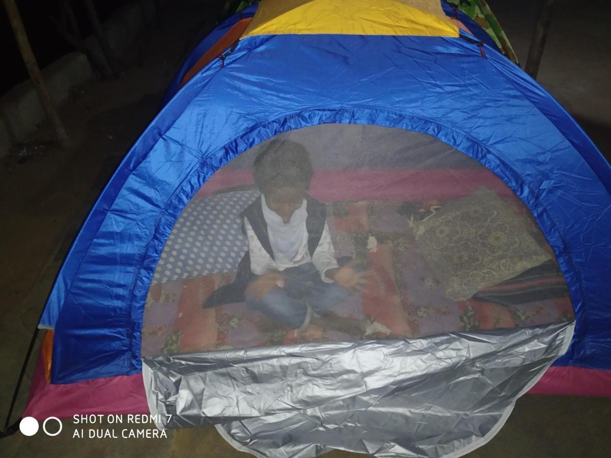 ホテルDrunken Monkey Camping Site ハンピ エクステリア 写真