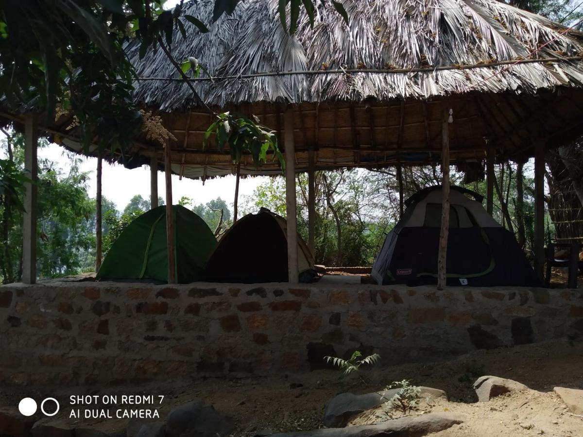 ホテルDrunken Monkey Camping Site ハンピ エクステリア 写真